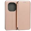 Etui Beline Book Magnetic Xiaomi Redmi   Note 14 Pro Plus 5G różowo-złoty/rosegold