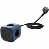 Kostka zasilająca 6w1 Cellline Power     Socket Cube 2500W USB/2xUSB-C 65W niebieski