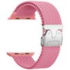 Pasek Beline Woven Nylon Parachute do    Apple Watch 38/40/41mm różowy