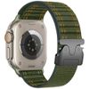Pasek Beline Woven Nylon Diagonal Style  Parachute do Apple Watch 38/40/41mm zielony