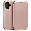 Etui Beline Book Magnetic do iPhone 17   różowo-złoty