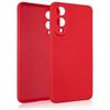 Etui Beline Silicone do Samsung Galaxy S25 Edge czerwony