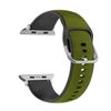 Beline pasek Apple Watch Silico Leather38/40/41mm zielono-czarny /green-black box