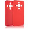 Etui Beline Silicone Honor Magic 8 Lite  czerwony