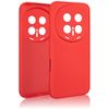 Etui Beline Silicone Honor Magic 8 Pro   czerwony
