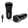Cellline Ład. sam. 1xUSB + lightning 1Aczarna/black iPhone 6