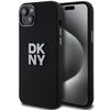 DKNY DKHCP15MSMCBSK iPhone 15 Plus / 14Plus 6.7" czarny/black hardcase Liquid Silicone Metal Logo
