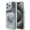 DKNY DKHCP15XLBNAEK iPhone 15 Pro Max6.7" czarny/black hardcase Liquid Glitter Big Logo