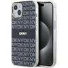 DKNY DKHMP15MHRHSEK iPhone 15 Plus /14 Plus 6.7" czarny/black hardcase IML Mono & Stripe MagSafe