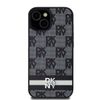 DKNY DKHCS24LPCPTSSK S24 Ultra S928czarny/black hardcase Leather Checkered Mono Pattern & Printed Stripes