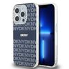 DKNY DKHMP15LHRHSEB iPhone 15 Pro6.1" niebieski/blue hardcase IML Mono & Stripe MagSafe