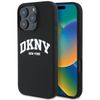 DKNY DKHMP16XSNYACH iPhone 16 Pro Max6.9" czarny/black hardcase Silicone White Printed Logo MagSafe