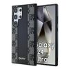 DKNY DKHMS24LPCPVSLK S24 Ultra S928czarny/black hardcase Leather Checkered Mono Pattern MagSafe