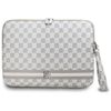 DKNY Sleeve DKCS16PVSHLE 16"             beżowy/beige Checkered Pattern Printed Stripes