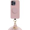 Etui JE 3in1 PopGrip iPhone 15 Pro 6.1"różowy/rose 30495 (Just Elegance)