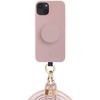 Etui JE 3in1 PopGrip iPhone 15 6.1"różowy/rose 30494 (Just Elegance)