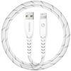 ENERGEA kabel Nyloflex USB - LightningCharge and Sync C89 MFI 1.5m biały/white