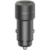 ENERGEA ład. sam. 1xUSB+1xUSB-C PD-QC3.0 38W szary/gunmetal Alu Drive PD20+