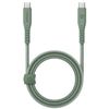 ENERGEA kabel Flow USB-C - USB-C1.5m zielony/geen 240W 5A PD Fast Charge