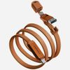 Kabel Energea Sheath Travel 2w1 USB-C do USB-C/USB-A 480Mbps 60W 1.2m pomarańczowy