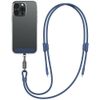Kabel ENERGEA Lasso Lanyard smycz na     telefon USB-C - USB-C 1.5m 240W niebieski