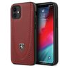 Ferrari FEOGOHCP12SRE iPhone 12 mini 5,4" czerwony/red hardcase Off Track Perforated