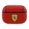 Ferrari FESAPCARE AirPods Pro coverczerwony/red On Track PU Carbon