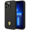 Ferrari FEHCP14XSIBBK iPhone 14 Pro Max6,7" czarny/black hardcase Silicone Metal Logo