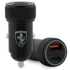 Ferrari ładowarka sam. FECCMENK PD-QC3.0 20W Fast Charge czarny/black