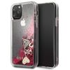 Guess GUHCN58GLHFLRA iPhone 11 Pro 5,8"raspberry hard case Glitter Hearts