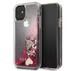Guess GUHCN61GLHFLRA iPhone 11 6,1" / Xrraspberry hard case Glitter Hearts