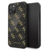 Guess GUHCN584GGPBK iPhone 11 Proczarny/black hard case 4G Double Layer Glitter
