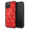 Guess GUHCN584GGPRE iPhone 11 Proczerwony/red hard case 4G Double Layer Glitter