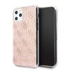 Guess GUHCN58PCU4GLPI iPhone 11 Proróżowy/pink hard case 4G Glitter