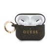Guess GUACAPSILGLBK AirPods Pro cover czarny/black Silicone Glitter