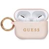 Guess GUACAPSILGLLP AirPods Pro cover jasnoróżowy/pink Silicone Glitter
