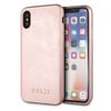 Guess GUHCPXSLSAPI iPhone X/Xsróżowy/pink hard case Saffiano