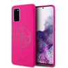Guess GUHCS67LS4GFU S20+ G985fuksja/fuchsia hard case Silicone 4G Tone On Tone