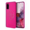 Guess GUHCS62LS4GFU S20 G980fuksja/fuchsia hard case Silicone 4G Tone On Tone