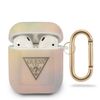 Guess GUACA2TPUMCGG01 AirPods 1/2 coverróżowy/pink Tie & Dye Collection