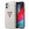 Guess GUHCP12SPCUCTLWH iPhone12 mini 5,4" biały/white hardcase Triangle Collection