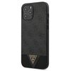 Guess GUHCP12LPU4GHBK iPhone12 Pro Max 6,7" szary/grey hardcase 4G Triangle Collection
