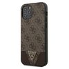 Guess GUHCP12MPU4GHBR iPhone12/12 Pro 6,1" brązowy/brown hardcase 4G Triangle Collection