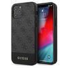 Guess GUHCP12MG4GLGR iPhone 12/12 Pro6,1" szary/grey hardcase 4G Stripe Collection