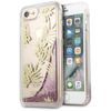 Guess GUHCP7GLUPPI iPhone 6/7/8/SE 2020 różowy/pink hard case Palm Springs Glitter Liquid