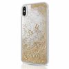 Guess GUHCPXGLUFLGO iPhone X gold/złotyhard case Glitter Liquid