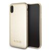Guess GUHCPXIGLGO iPhone X/ Xs gold/złoty hard case Iridescent