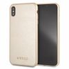Guess GUHCI65IGLGO iPhone Xs Max gold/złoty hard case Iridescent