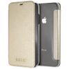Guess GUFLBKI65IGLTGO iPhone Xs Max gold/złoty book Iridescent