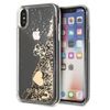Guess GUHCPXGLHFLGO iPhone X/Xsgold/złoty hard case Glitter Hearts